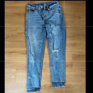 Old Navy boyfriend jeans.